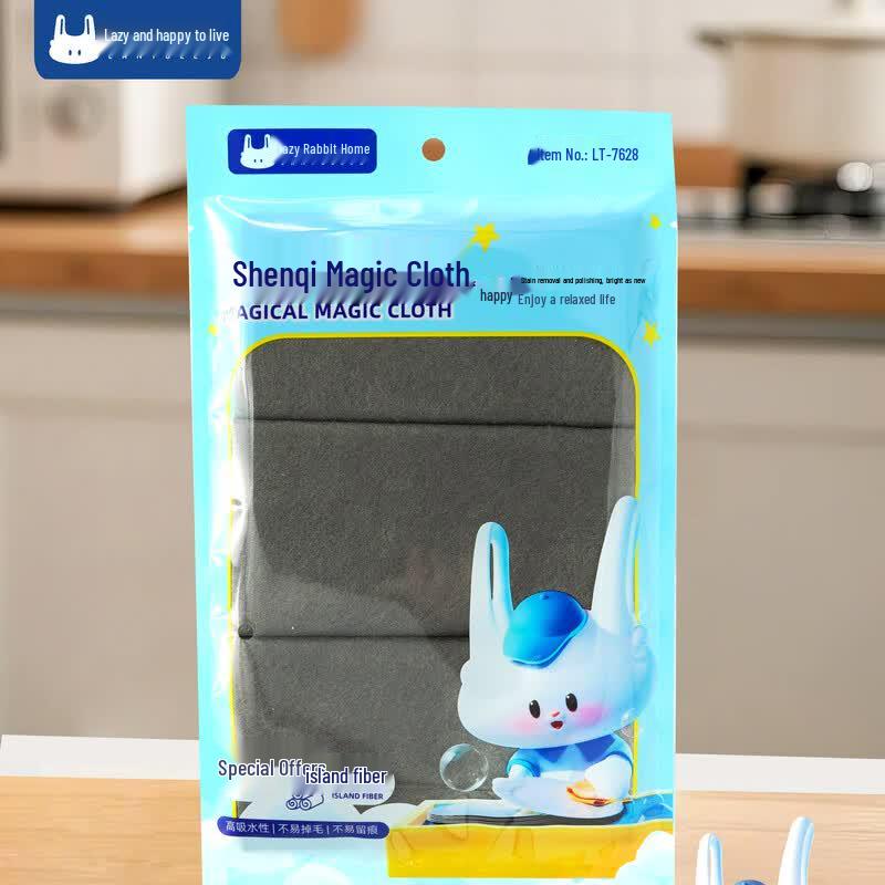 Lazy Bunny Disposable Tea Set Magic Cleaning Cloths
