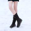 Women's snow boots winter warm and comfortable non-slip long-staple shoes large size casual cotton shoes