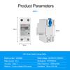 110V 220V AC Smart Tuya WIFI Din Rail Energy Meter Electric Power KWh Watt Meter Remote Control Timer Switch Digital Monitor
