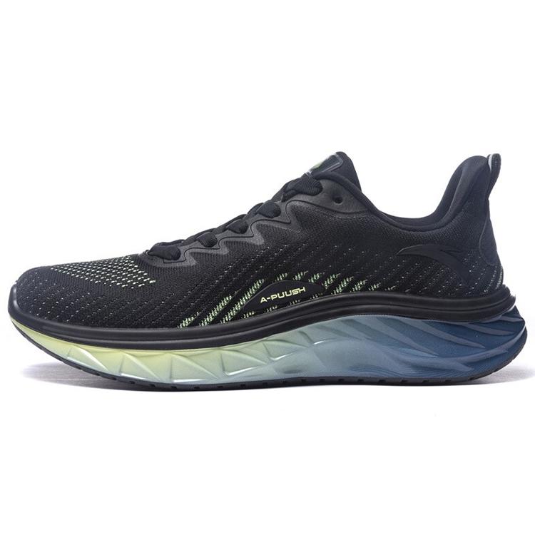 

New Anta Variety Training Collection Cushioning Low Top Training Shoes Men s Black Green 112147730-4 41