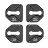 4pcs Car Styling Door Lock Cover Lock Protective Cover Shell Accessorie For Subaru STI XV Forester BRZ Outback Smart Legacy WRX kju0