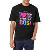 Retro 80s Design T Shirt For Unisex With Music Party Motif Style Cotton Top Vintage Streetwear Slightly Comfortable