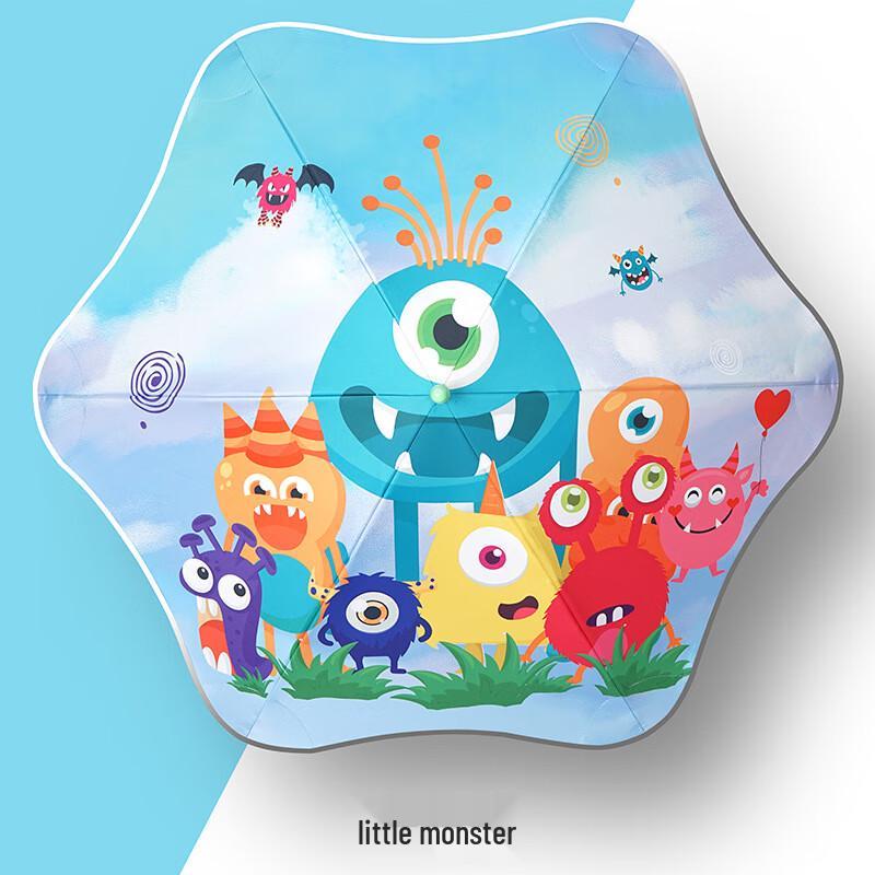 Nanqiao Kids Little Monster Cartoon UV Reflective Umbrella
