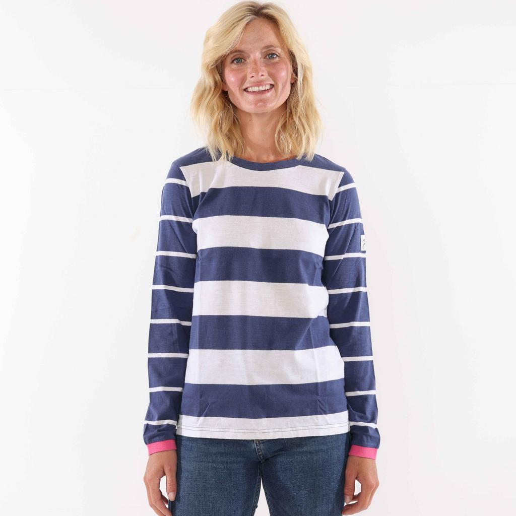 Lazy Jacks Womens/Ladies Striped T-Shirt