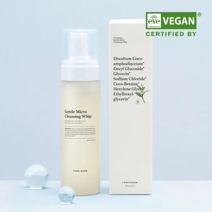 [Fine dust cleaning] Gentle Micro Mildly Acidic Cleansing Whip 200ml / Vegan certified