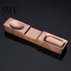 Chopstick Rest Groove Design Mirror Polished Fork Holder Easy To Clean Cutlery Chopsticks Stand Stainless Steel Chinese Style Dinner Spoon Dining Room