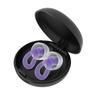 Reusable Silicone Earplugs with 26dB Noise Reduction for Snoring and Sleep Hearing Protection Foldable Design