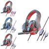 Wired Gaming Headset For Pc Ps4 40mm Drivers Leather Ear Cushions 22m Cord Mic Gamers Home Office