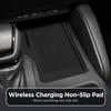 Smabee Center Console Wireless Charging Protective Mat For 2024 2025 Toyota Land Cruiser Prado 250 J250 LC250 Accessories Silicone Non-Slip Pad