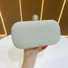 Pearl Evening Clutch Bag With Beaded Embellishments For Formal Events