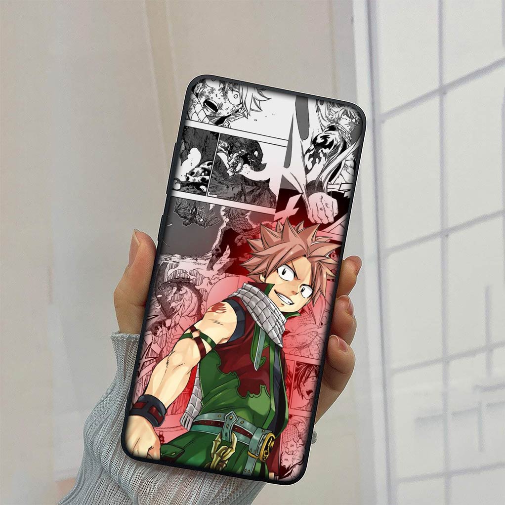 Fairy Tail Etherious Natsu Dragneel Coque Phone Cover for Xiaomi Redmi Note 9 8 11 Pro 4G 5G 9S 11S 9A 9C NFC 9T 8A Soft Case