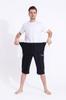 Men's Plus Size Plus Size Shorts & Bermuda Men's Plus Size Capri Shorts with Pockets