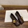 Women's Flat Mary Jane Shoes Square Toe Moccasins Black Ladies Footwear On Offer Casual Low Price 2025 Summer Y2k Shoe Popular