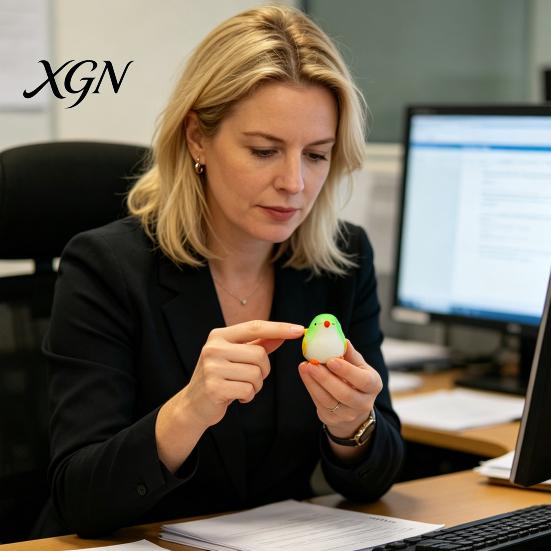 TPR Squeeze Ball Simulated Bird Toy Anxiety Relief Sparrow Sensory Fidget Stress Slow Rising Office Workers Relaxation Portable