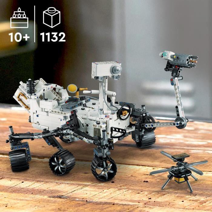 LEGO® Technic 42158 NASA Mars Rover Perseverance, Jouet Découverte de l'Espace, avec AR App