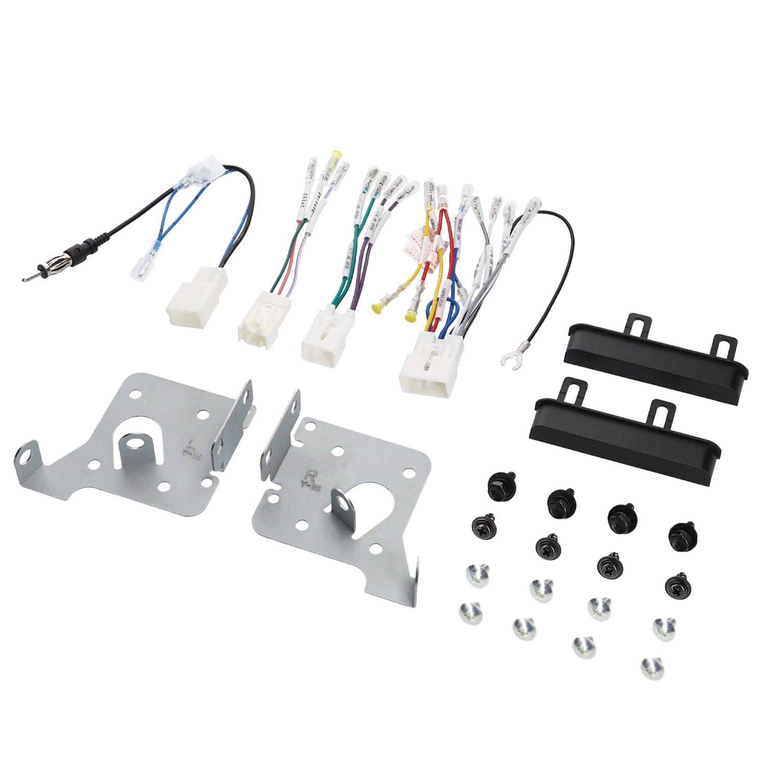 

amon Монтажный комплект AODEA для аудио и навигации для автомобилей Toyota Yaris без только корпоративных (для аренды/лизинга аудио) [Подходит