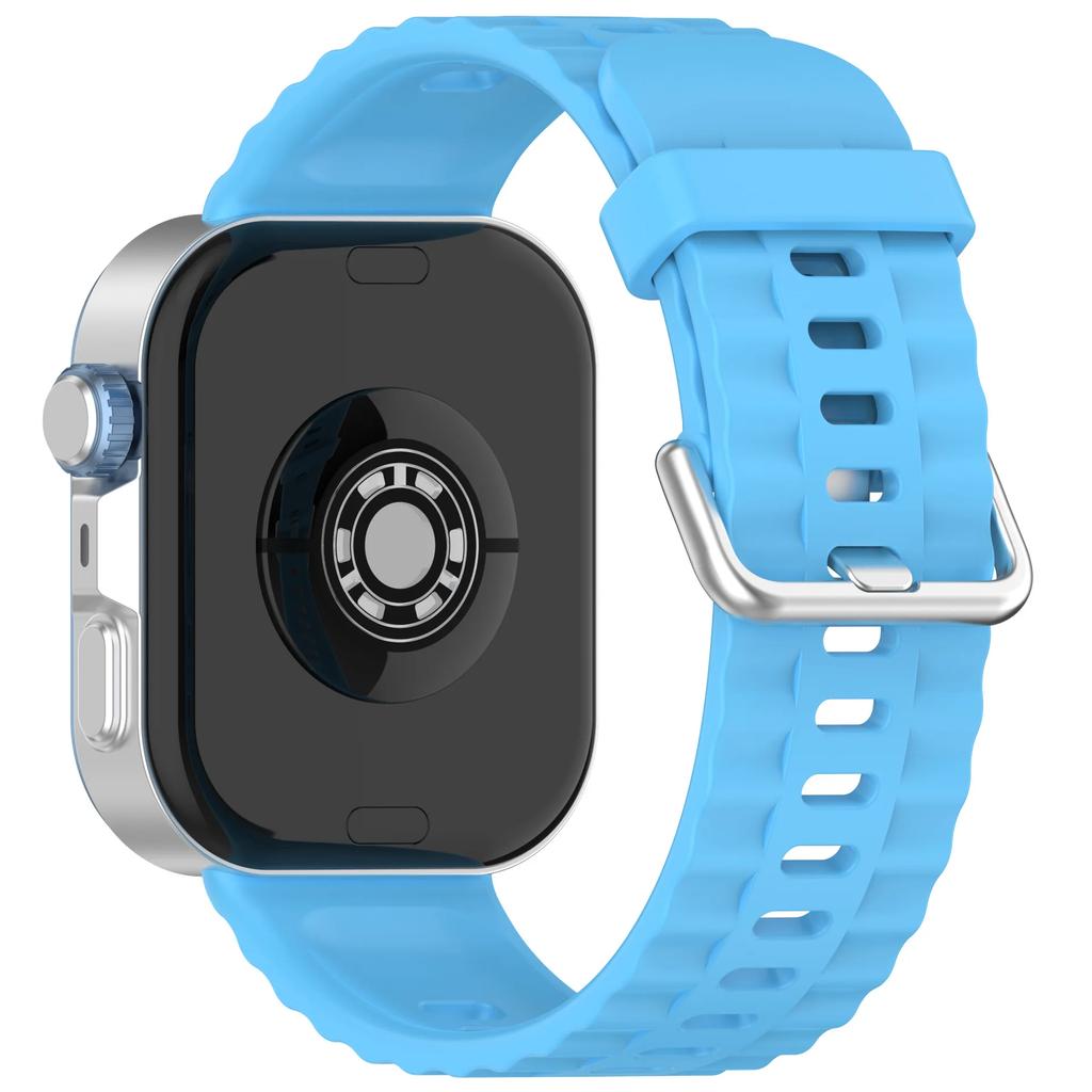 Silikonowy Pasek Do Huawei Watch Fit 4/4pro Pasek Na Nadgarstek Regulowana Opaska Z Czarną Klamrą Pasek Do Zegarka Huawei Watch Fit 3