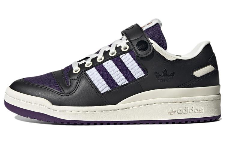 Adidas Forum 84 Low Black Purple HQ7001 36