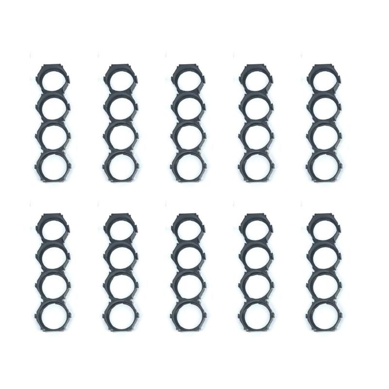 

10pc Flexible 21700 Battery Holder AntiVibration Plastic Battery Pack Bracket for Customs Power Need Solid Construction