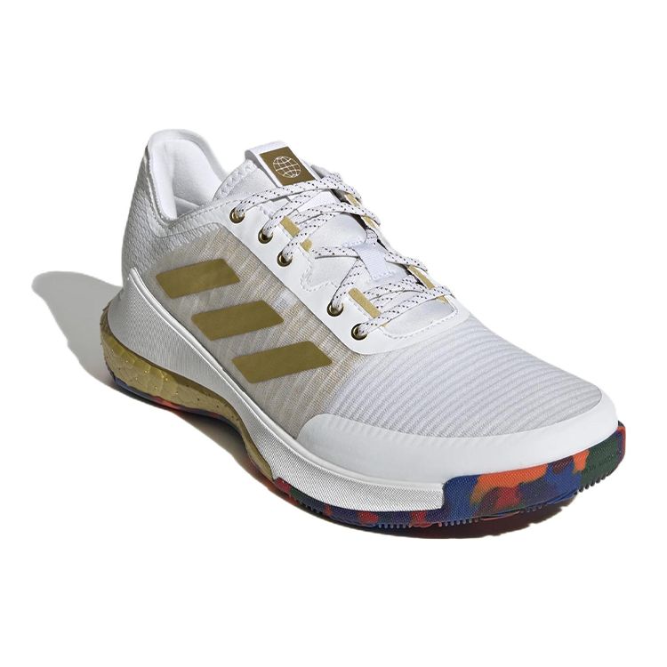 Adidas  Crazyflight White Gold Metallic Women Sneakers Cloud-White GY9265