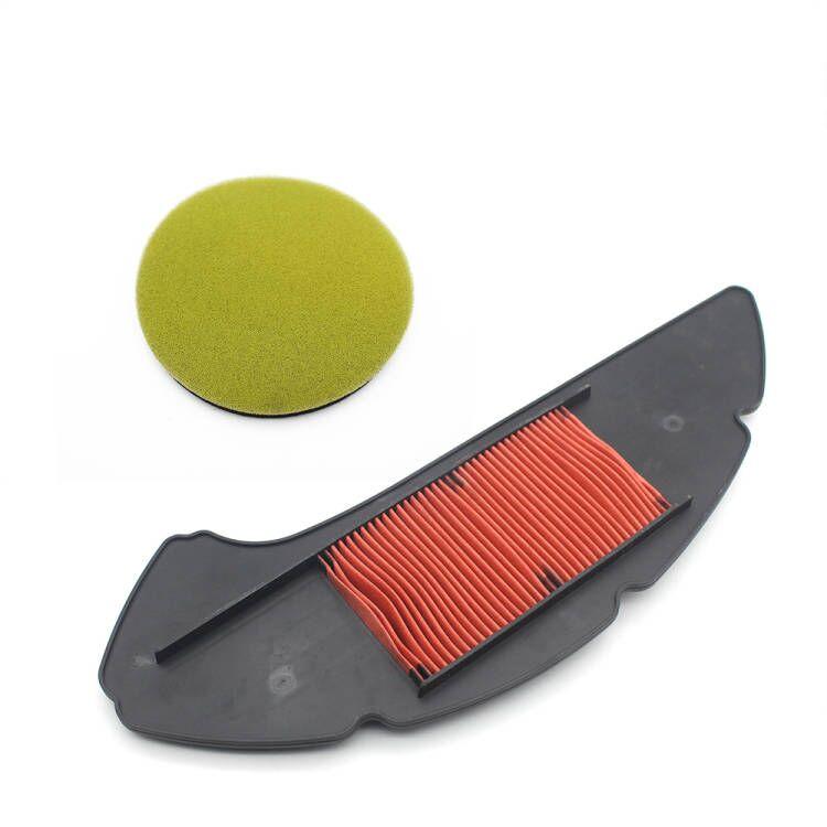 Motorcycle Transmission Box Intake Air Filter Cleaner Set Cotton Sponge For Yamaha NMAX 155 -