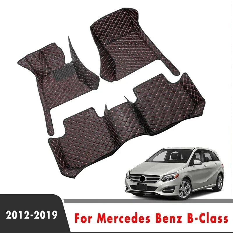 

Автомобильные коврики для Mercedes Benz B-Class B Class 2018 2017 2016 2015 2014 2013 2012 B180 B200 B250 B250E Ковры для интерьера