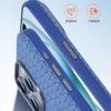 Plain Leather Color Plaid Is Suitable for Apple 16Promax Mobile Phone Case Creative New iPhone16 Premium Protective Case 15