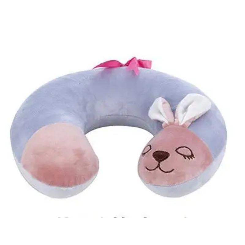 Natural Latex U-shaped Pillows Neck Pillow On the Airplane Ealth Care Orthopedic Massage Pillow for Travel