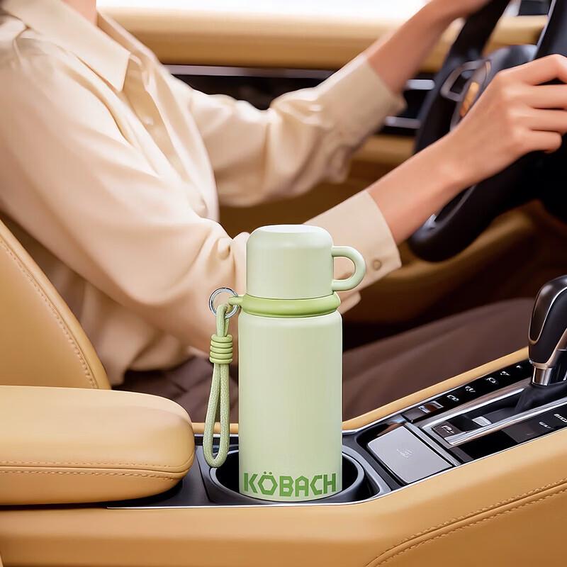 Kangbaxh Portable Dual-Use 316 SS Thermos Mug