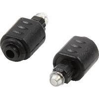 Adaptateur audio numérique - LOGILINK - Toslink - TOSLINK (M) - mini TOSLINK (F) - fibre optique