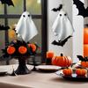 Halloween Hanging Ghost Decoration Spooky Small White Cloth Ghost Tree Ornaments for Bedroom Yard Home Party Decor