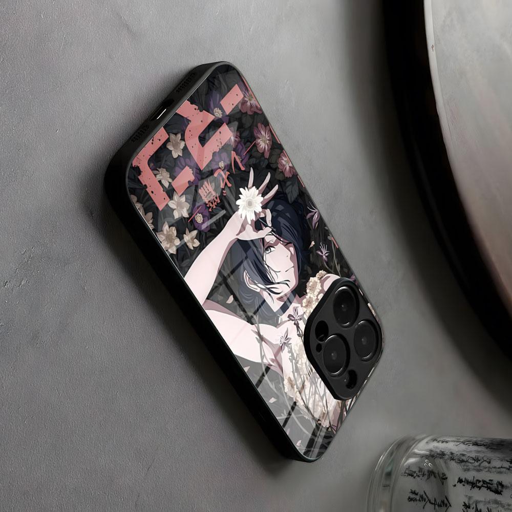 Reze Beauty Japan Anime Phone Case Glass For IPhone17 Air 16 15 17 14 Pro Max 13 12 Simple Style 11 X XS XR Plus For Samsung S 2