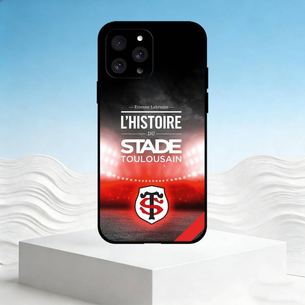 S-Stade-Toulousain Phone Case For iPhone 17,16,15,14,13,12,11 Plus,Pro Max,SE4Soft Silicone Black Cover