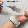 Wave Pattern Magnetic Strap for Huawei GT5/5 Pro/4/3/3 Pro Comfortable Flexible Smartwatch Replacement Fitness Watch Band