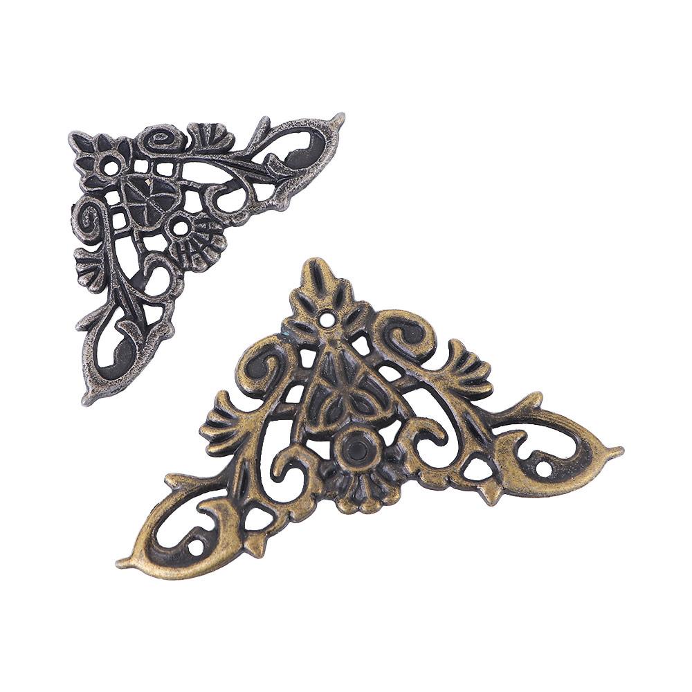 Leg Gifts Case Edge Corner Furniture Hardware Decorative Protector Scrapbook Album Corner Brackets
