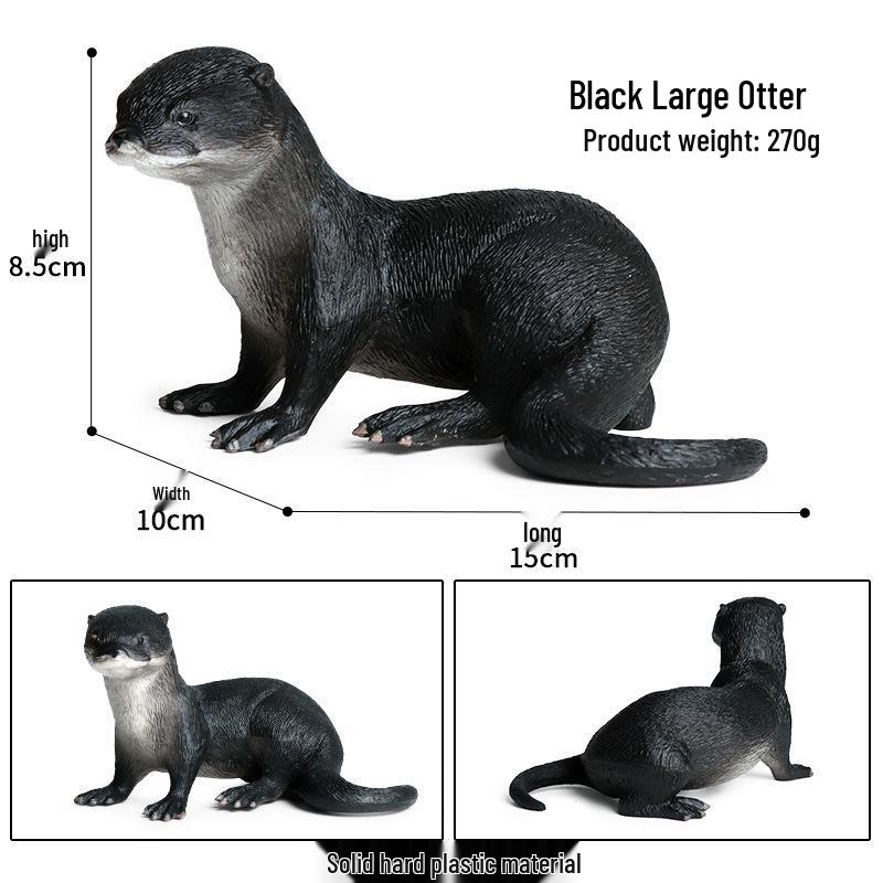 Animal Simulation Toys: Capybara, Beaver, Pangolin, Armadillo, Badger, Anteater, Otter, Aardvark, Skunk, Tapir