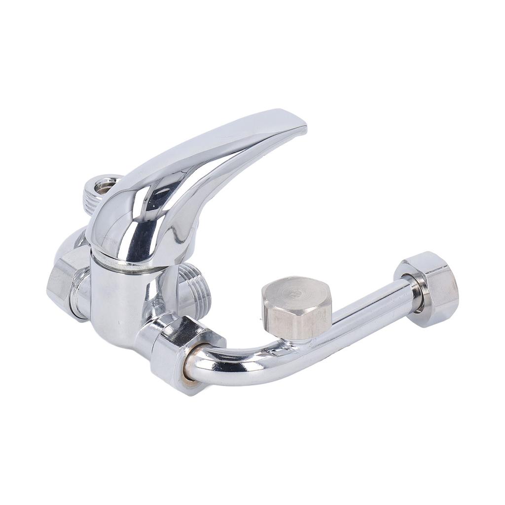 Copper Electric Water Heater Mixing Valve Surface Mounted U Bend Cold Hot Switch Shower Tap Water Inlet Universal Parts