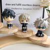 Q Version Jujutsu Kaisen Figures Cute Yuji Itadori Gojo Satoru Pvc Action Figures Anime Figure Model Toys Collection Doll Gift