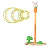 Animal Rings Toss Game Outdoor Games for Kids ,Carnival Throwing Games, Outside
