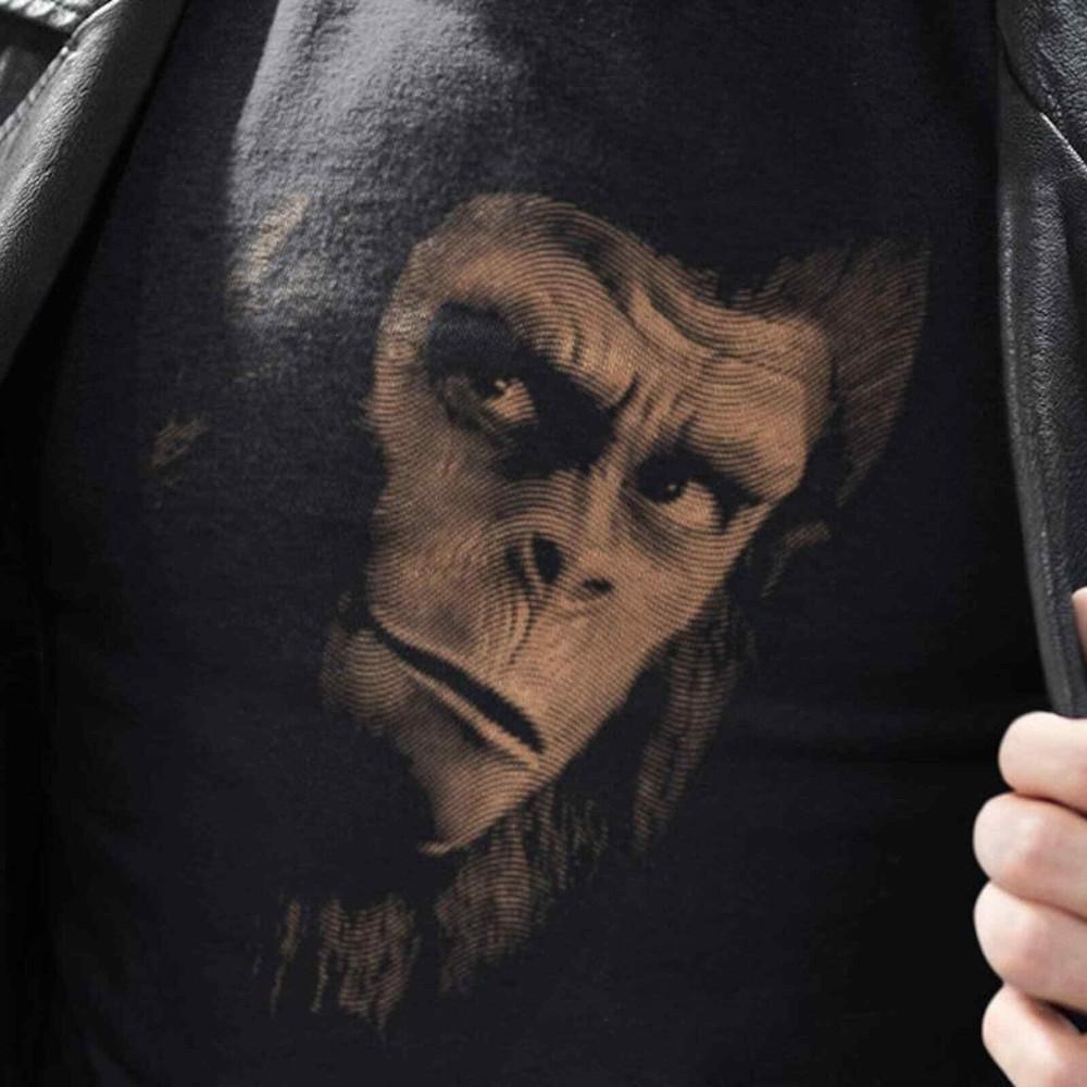 Футболка Планета Обезьян Футболки с Цезарем Оригинальная 1972 Родди МакДауэлл Футболка Унисекс XL