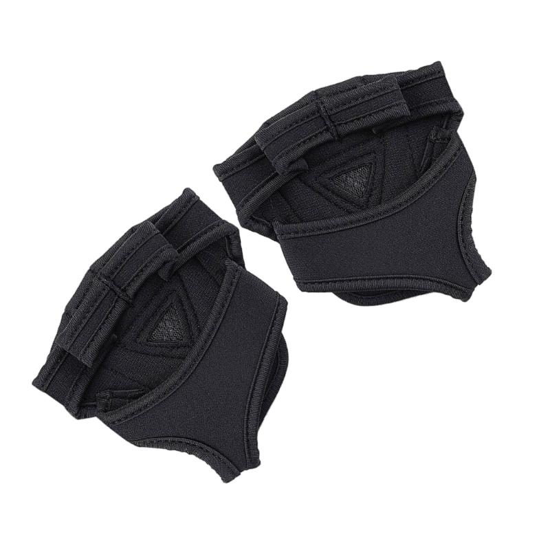 Gym Gloves Weight Lifting Gloves, Dumbbells Grip Pad Antislip Four Finger Design Workout Gloves Weight Training Gloves