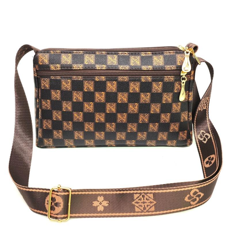 New fashion wide woven belt women's bag middle-aged and elderly mother shopping new shoulder oblique span bag