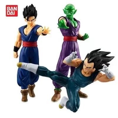 Bandai Dragon Ball HG Super Gacha Doll Silver-haired grandson Goku Haiiro noJiren Vegeta Gods of Destruction Beerus Figure Model