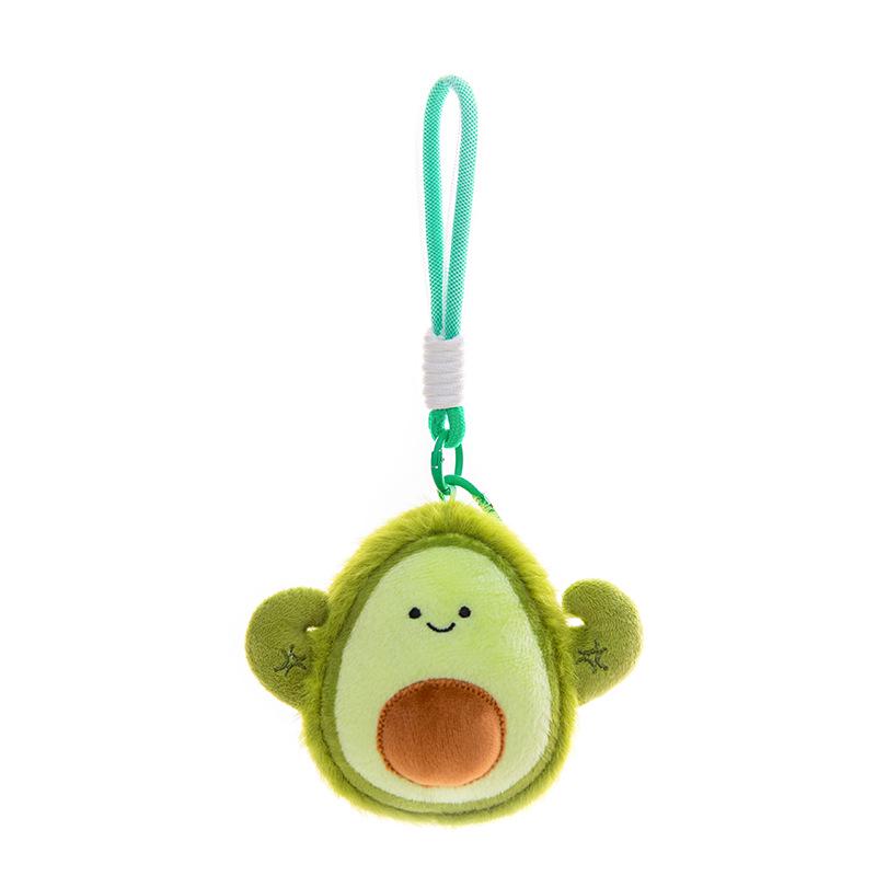 Adorable Fruit Plush Keychain – Cartoon Doll Bag Charm 12cm