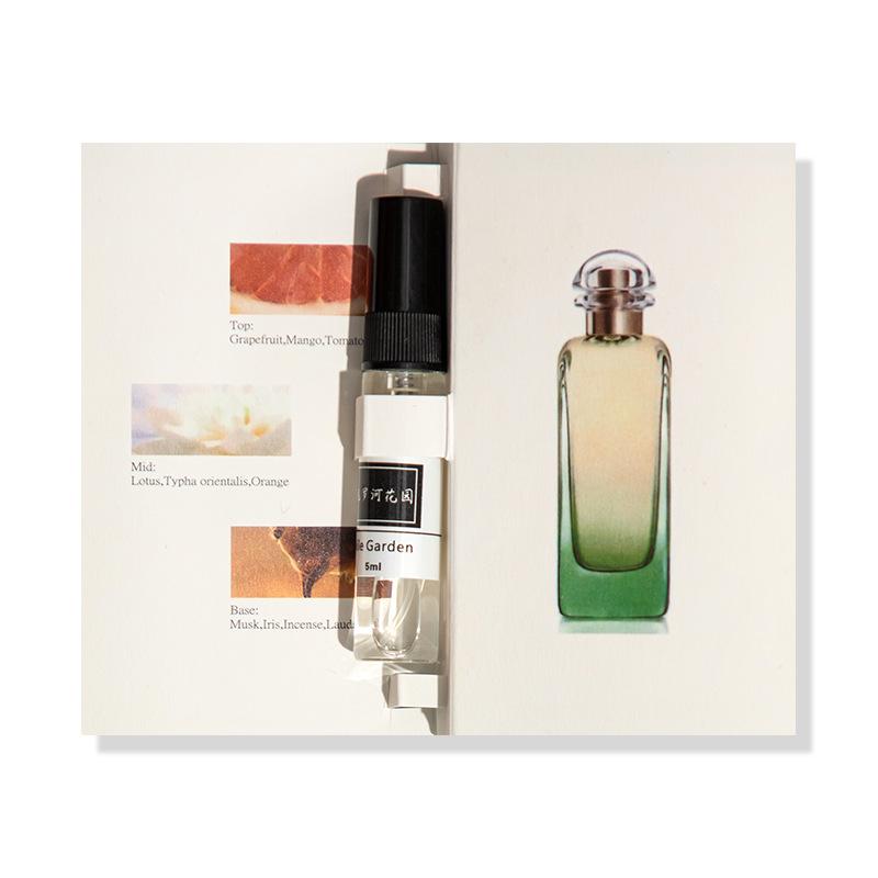 Niche Version Perfume Sample Men and Women Haute Couture Replica Card Test Tube Durable Trial Pack