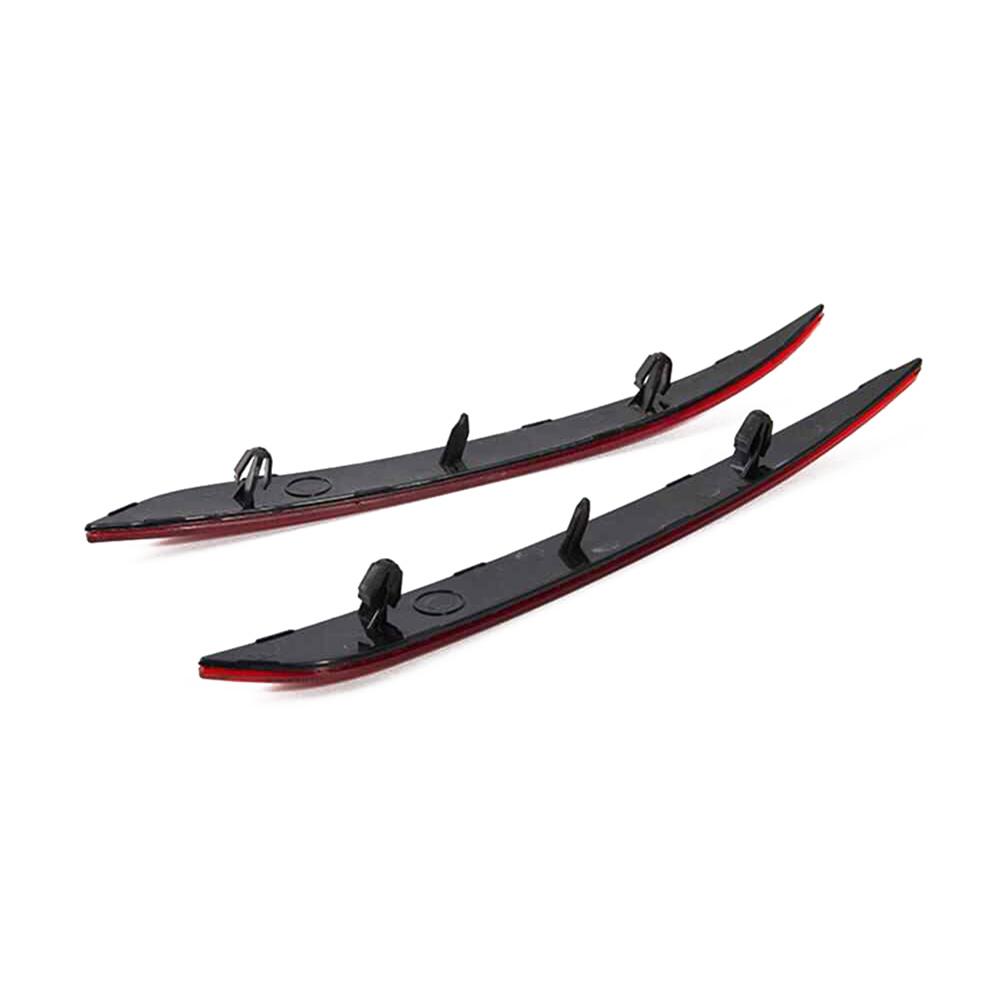 1 Pair Tail Rear Bumper Reflector Red Left Side Right Side For Tesla Model y