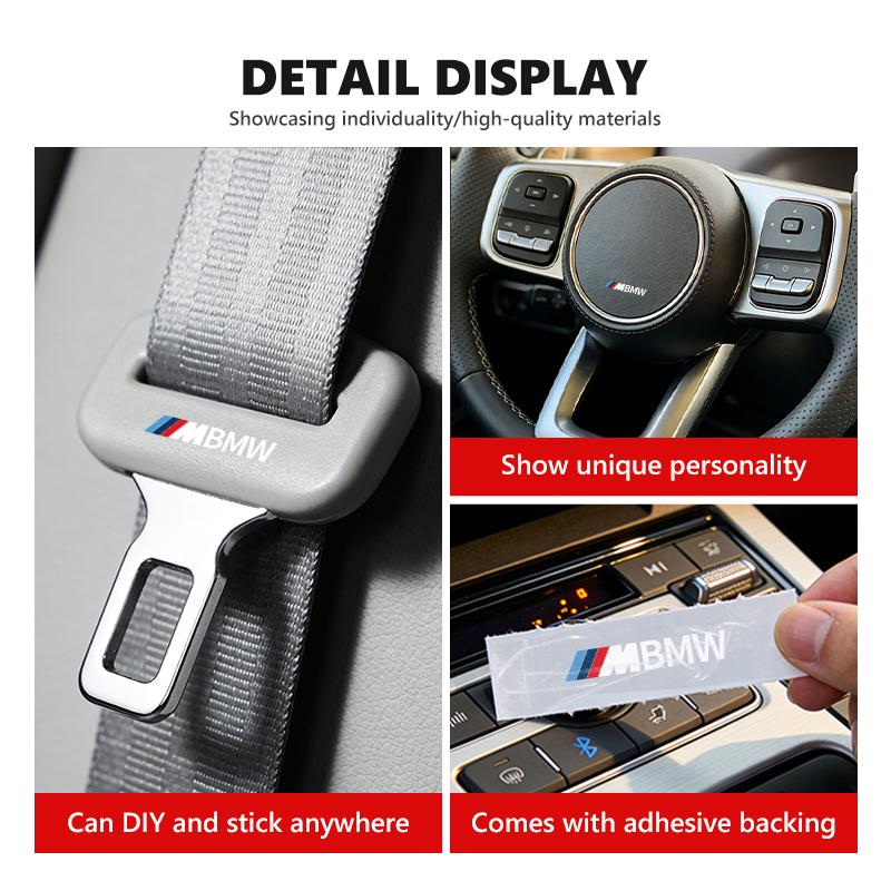 Car Logo Sticker Crystal Auto Stickers Fuel Tank Decor Accessories For BMW M F10 F20 F30 F40 F15 F25 F26 F31 F49 E62 E83 E84 aaa4