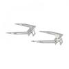 Stainless Steel Rotating Fork for Electric Oven and Air Fryer For Roasting