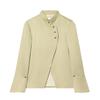 European and American Style New Women's Fashionable Half-high Collar Layered Decorative Blazer 2710669
