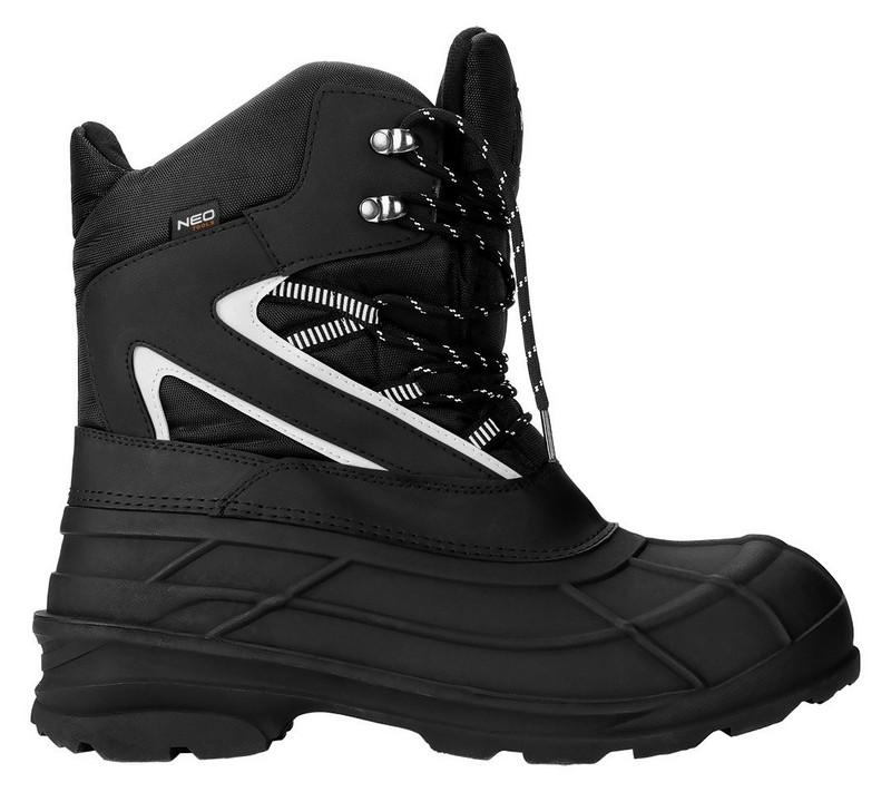 Men'S Snow Boots With Reflectives Size 42 - T N82-139-42